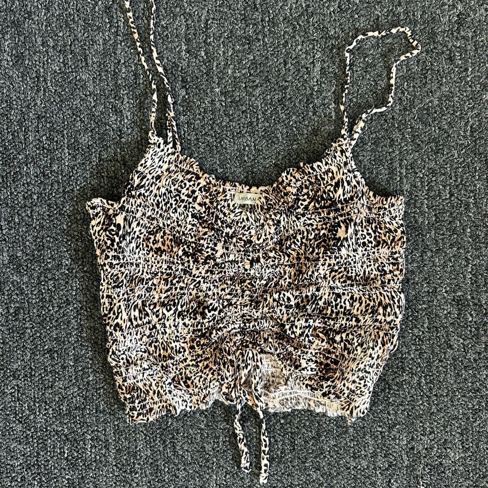 NWOT Urban Outfitters Cheetah Print Tank Top